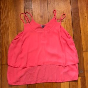 Pink Charlotte Russe crop top